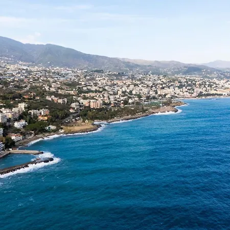 公寓 Il Risveglio Sul Mare -terrazza Panoramica *